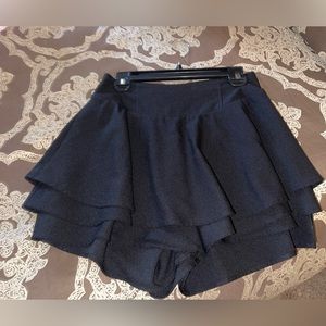 small black tennis skirt